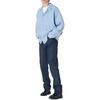 Levis Solid Color Button Down Long Sleeve Denim Jacket Men jackets Light-Blue A7150-0000