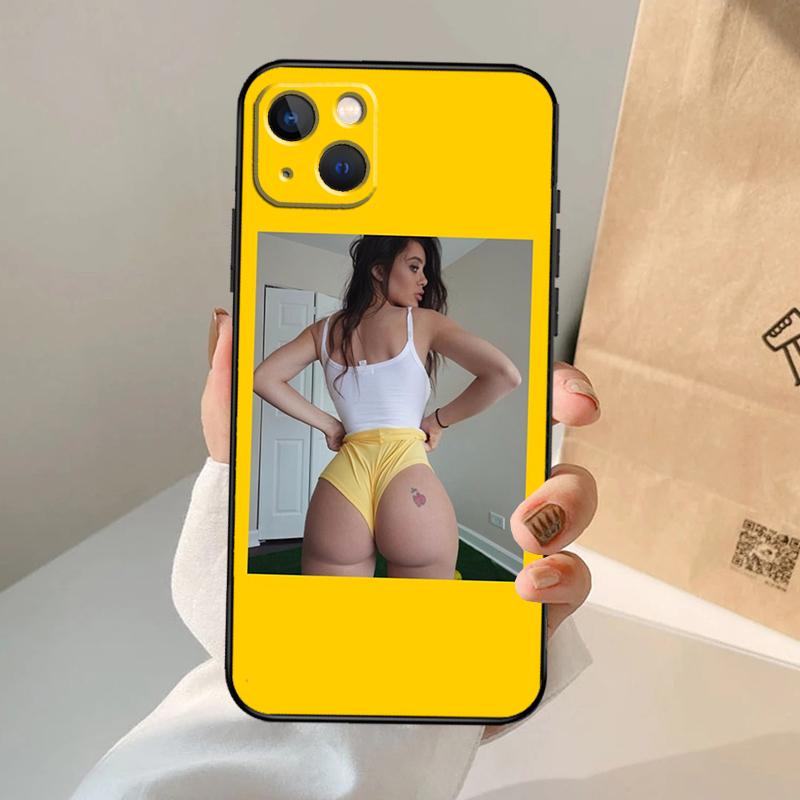 Lana Rhoades Phone Case For iPhone 17 Air 16 15 14 11 12 13 Pro Max 12 13 mini 15 16 Plus 16e Cover Coque