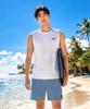 Helingbon [Set] Men'S Rash Guard Set Mesh Sleeveless & Quick-Dry Swim Pants Rj394 Tj603