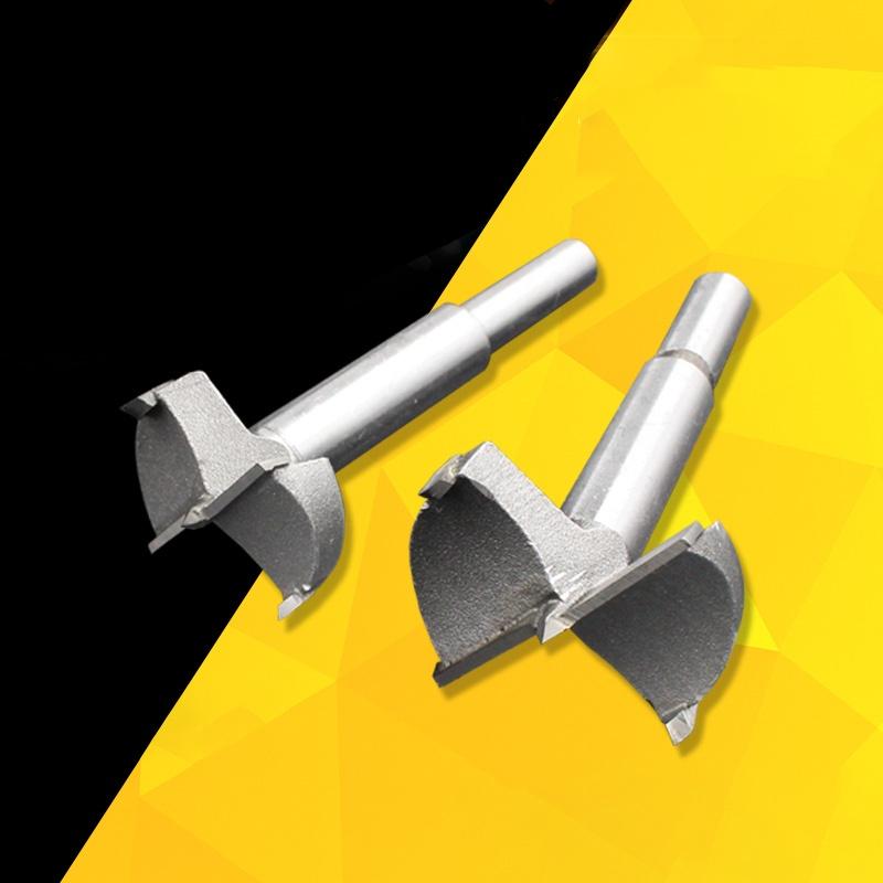 High-precision Forstner Wood Boring Hole Saw Auger Opener Triangular Cutter Tool Drill Bit For Smooth Drilling