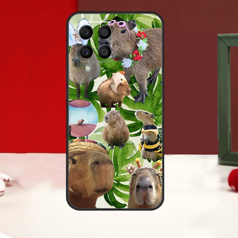 Funny Capybara For Samsung Galaxy M53 M33 M13 M12 M32 M52 M14 M34 M54 M20 M21 M31 M51 M30s M15 M55 Case