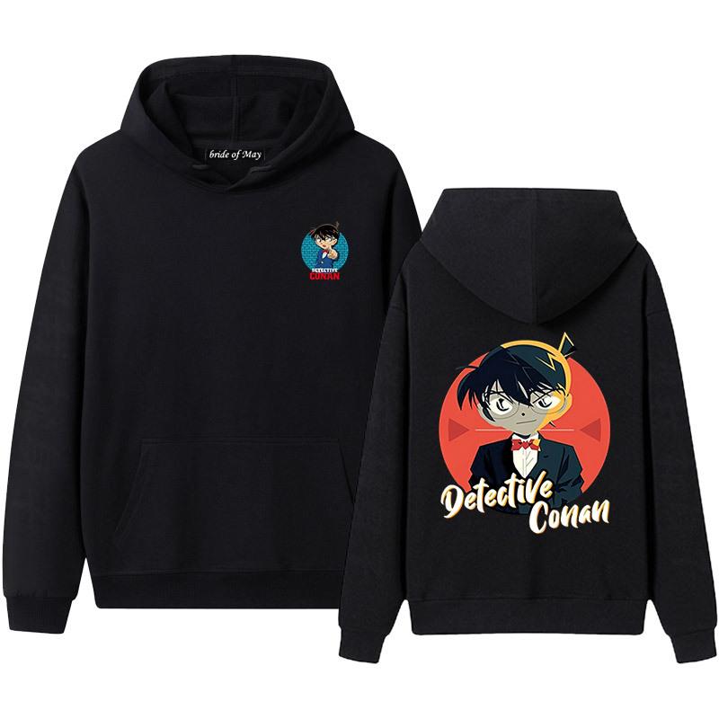 Detektiv Conan Riman Pánské a dámské mikiny s kapucí, Mikiny, Zesílený párový styl