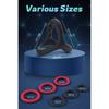 Silicone Penis/Cock Rings Set 7 Sizes - Stretchy Durable Erection Enhancing, Strong Hold for Men & Couples Sex Toys
