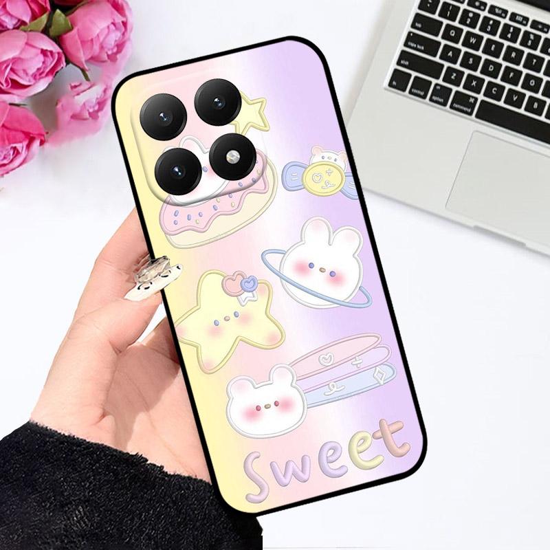 For Xiaomi 15T Case Fashion Oil Painting Phone Cover For Xiaomi 15T Cases 15 T Soft TPU Silicone Full Protective Shockproof Capa