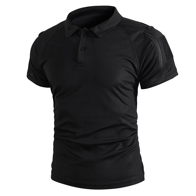 Quick-drying Lapel Loose-fitting Short-sleeved Polo Shirt Outdoor Sports Polo Shirt Short-sleeved T-shirt