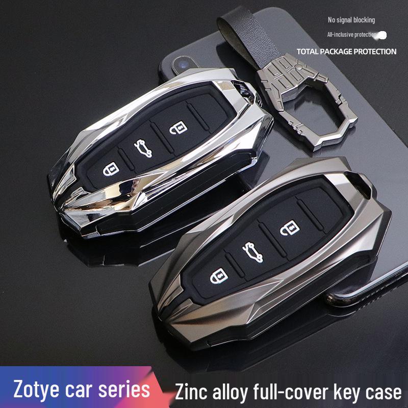 Zotye T600/Z700/X5/T800 Premium Metal Key Case with Full-Cover Protection