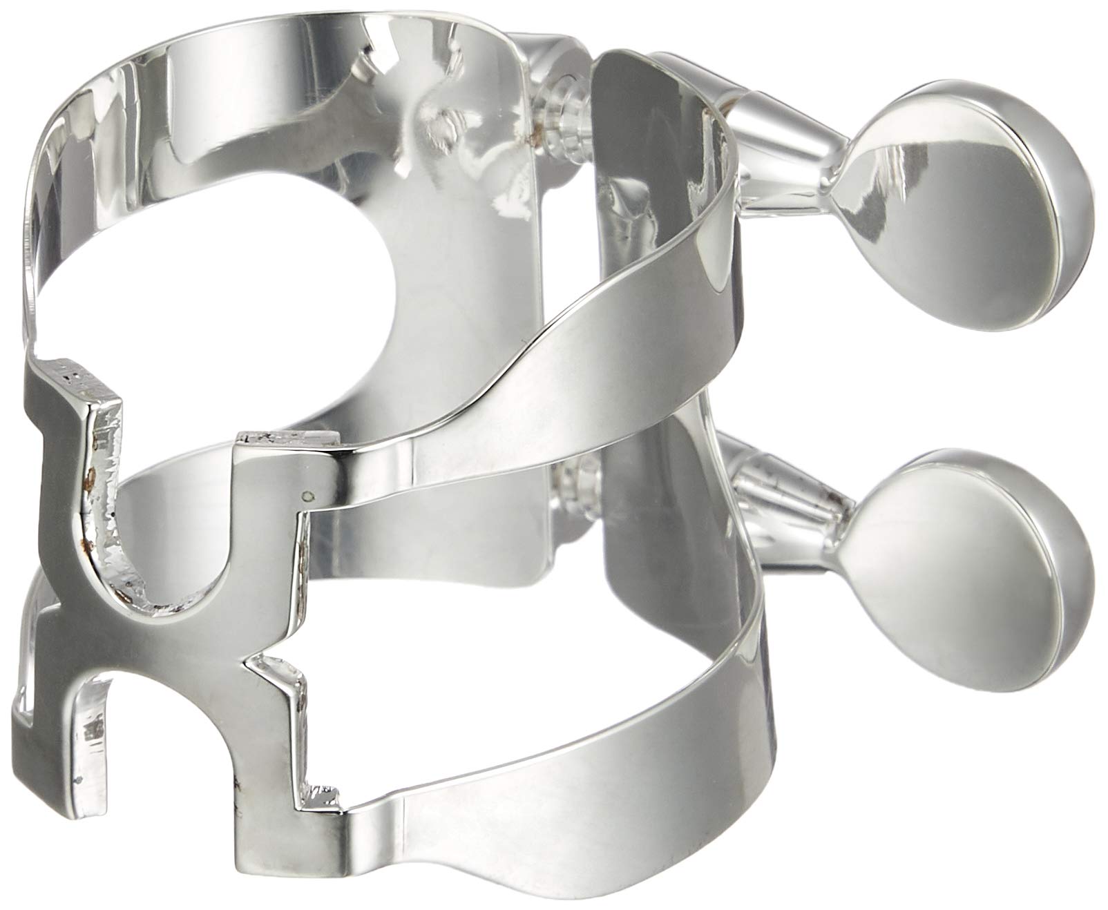 

Harrison Hertz Alto Saxophone Ligature A2, Silver Plated Finish