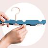 Travel Folding Hanger Portable Mini Hangers Drying Rack For Outdoor Non-Slip Easy Storage Space Saving Storage Organizer