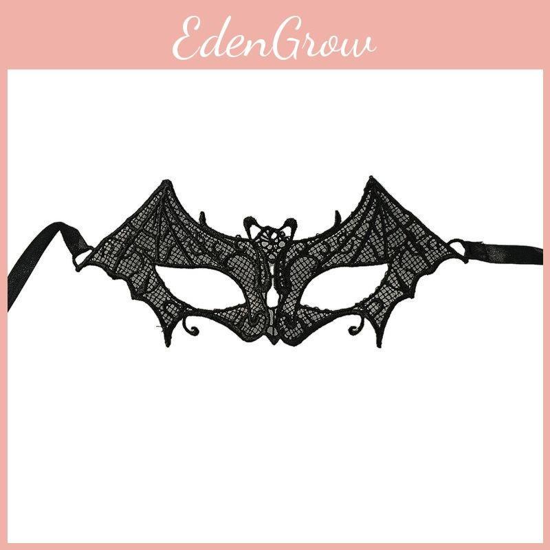 Solid Style Color Lace Mask With Mesh Fabric For Role Play Party Accessories