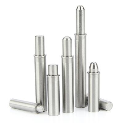 Flat/Taper R/Ball Head Spring Plunger Stainless Steel Short Diameter Retractable Spring Loaded Plunger