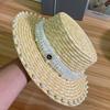 New Summer Japanese Style Pearl Straw Hat for Women - Flat Top Design, UV Protection Sun Cap Perfect for Beach Travel Vacation