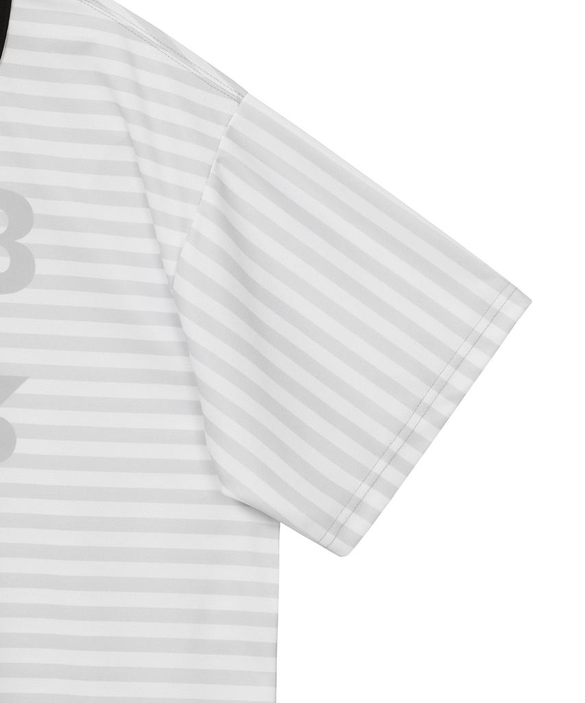 BAUF Haus Striped Jersey T-Shirt [Gray]