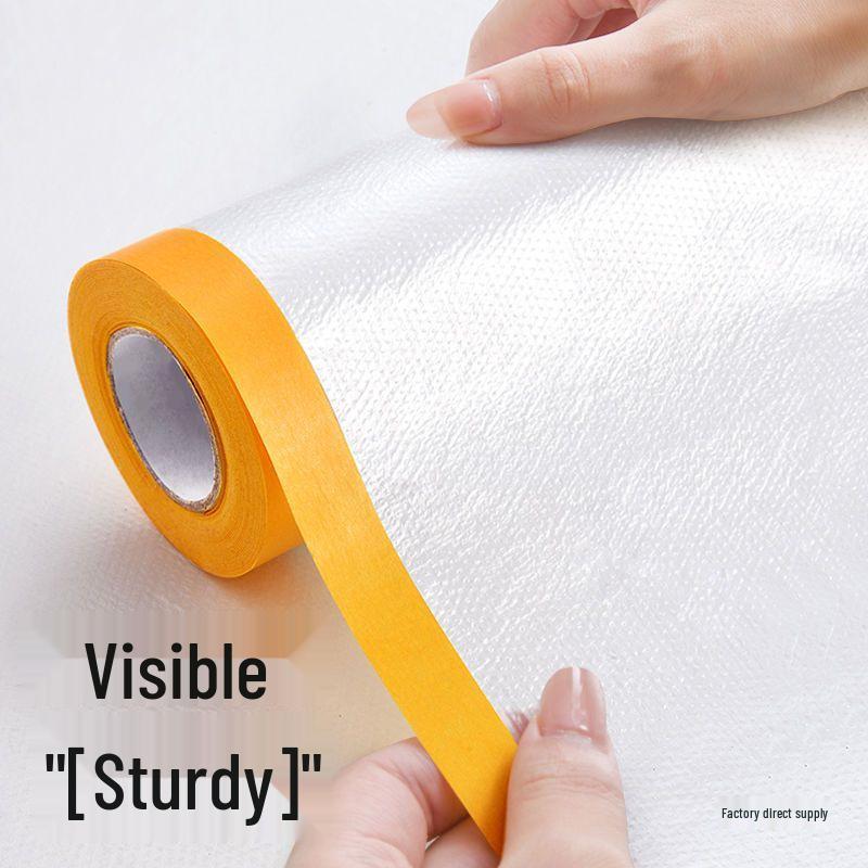 Spring Cleaning Dustproof Disposable Furniture Cover - Protective Plastic Film Cloth