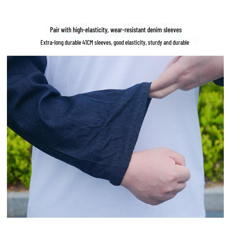Unisex Thickened Denim Canvas Apron: Wear-Resistant, Anti-Stain, Ideal for Welding and Labor Protection