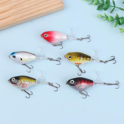 1/5Pcs Lure Fishing Bass Pike Hard Plastic Bait 11.5G/9.5Cm Rotating Tail Bait Artificial Fishing Tackle Bait Fishing Supplies