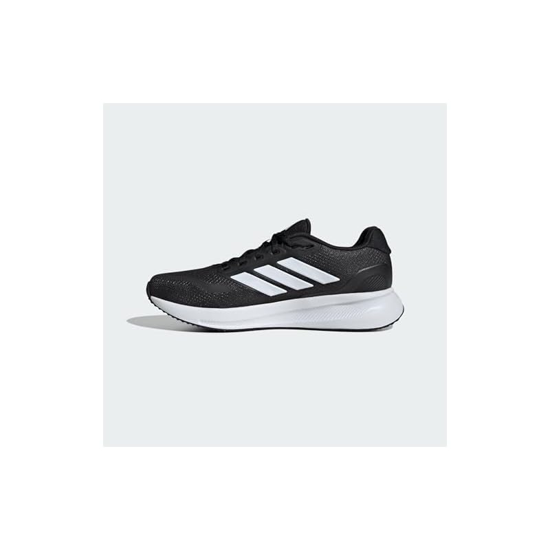 Adidas CoreRunner 5 Running Shoes, Unisex, Adult, NKE45, Core Black/Footwear White/Core Black (IH7758), Size 26.5 cm