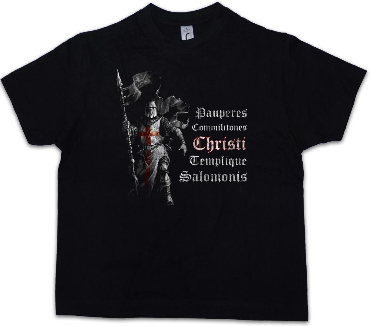 TEMPLAR I Kids Boys T-Shirt Cross Knight Ordo Crusade Crusader 120