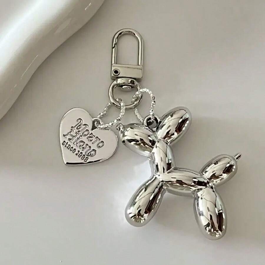 

1pc Cute Balloon Dog Keychain Fashion Y2K Women Bag Pendant Jewelry Keychain Men s Women s Car Keychain Fun Keychain Accessories