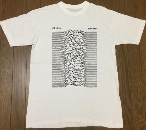 

Футболка Pulsar CP 1919 318 МГц Нейтронная звезда Неизвестные удовольствия Joy Division GT205 L