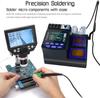 Stație de lipit C210 cu control inteligent al temperaturii, afișaj digital, putere mare, funcție triplă pentru lipire de precizie
