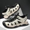 Soft Soled Closed Toe Trail Walking Casual Sandals Men's Sport Sandals Comfortable Breathable Outdoor Lightweight Beach Sandals