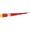 Tournevis testeur - BRILLIANT TOOLS - Standard - Rouge - Protection électrique