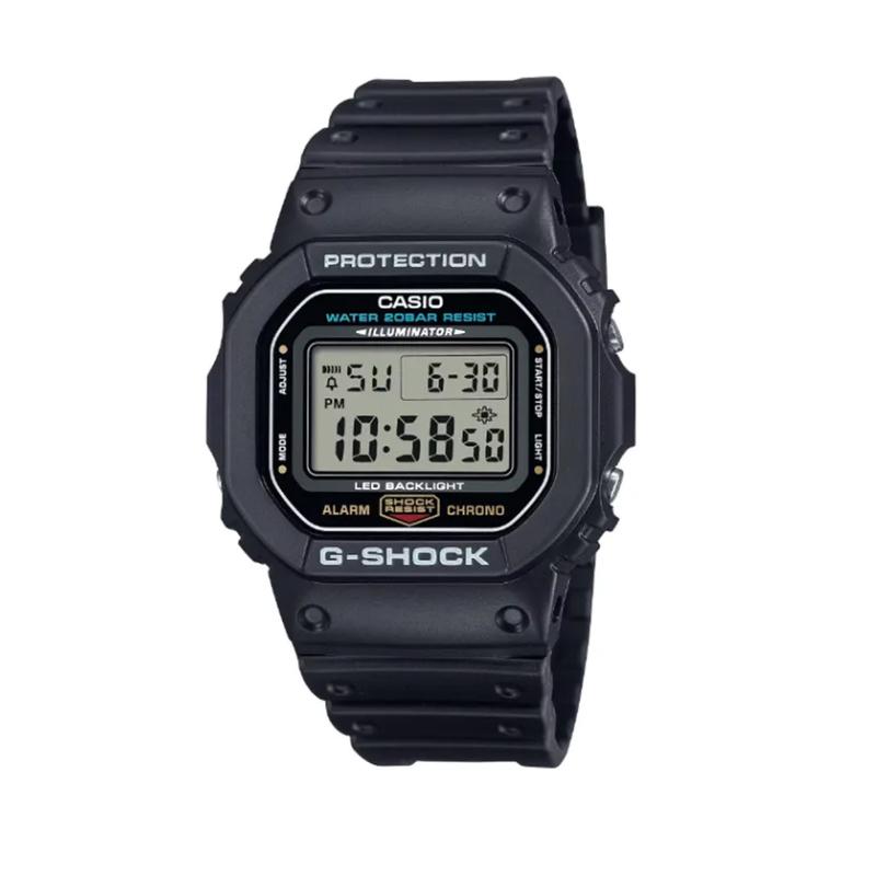 Casio Customized Watch Modified Series DW-5600UE-1 Metal Square Display Waterproof Electronic Movement Steel Strap Same DW-5600UE-1