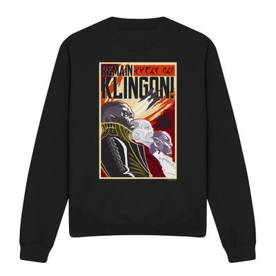 Star Trek: Discovery Unisex Erwachsene Remain Klingonisches Poster Sweatshirt