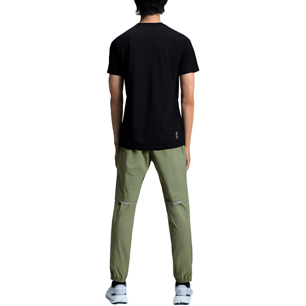 On Running Comfortable Soft Moisture-Wicking Short Sleeve T-Shirt Men Tops Black 1ME30370553