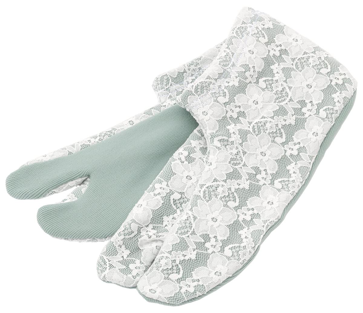 

Soubien Tabi Made in Mint Blue [SOUBIEN] Носки, кружевные, эластичные, женские, Япония, B, (sbn-tab10018)