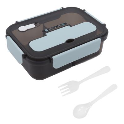 2 Fächer Bento Boxen 1100ml Großes Fassungsvermögen Bento Lunchbox für Studenten Arbeiter Zuhause Schule