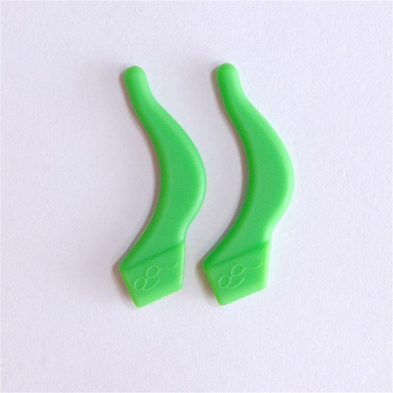 1pair Glasses Slip Resistant Sleeve Silicone Ear Hook Ear Fixing Bracket For Lens Frame Anti Drop Ear Clip Eyeware Accessories