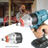 Electric Impact Wrench 2800r/min High-Torque Electric Impact Drill 1/4" 1/2" Double Chuck Cordless Powerful Tool Woodworking