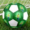 Neymar Printed Size 5 Soccer Ball, Machine-Stitched PVC, Durable & High Bounce, All Ages Fit, Fan Merchandise, Matches & Outdoor Use.