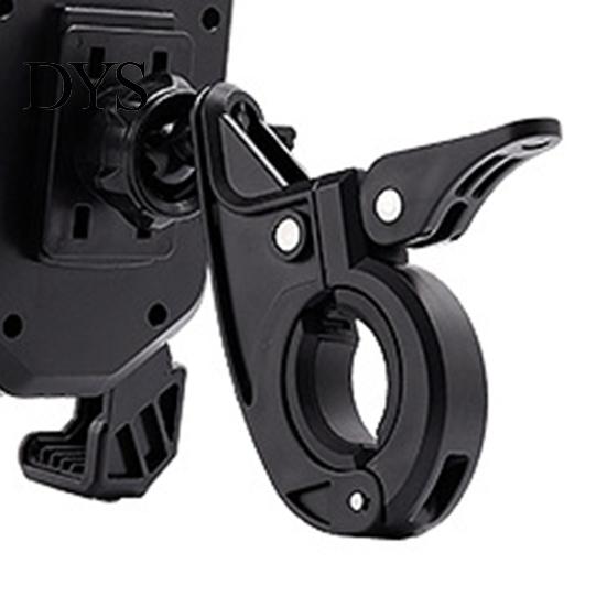 Car Phone Mount Navigation Bracket One Click Quick Lockout 360 Degrees Rotation Anti-shaking Mobile Widely Compatible Handlebar Holder Accessories