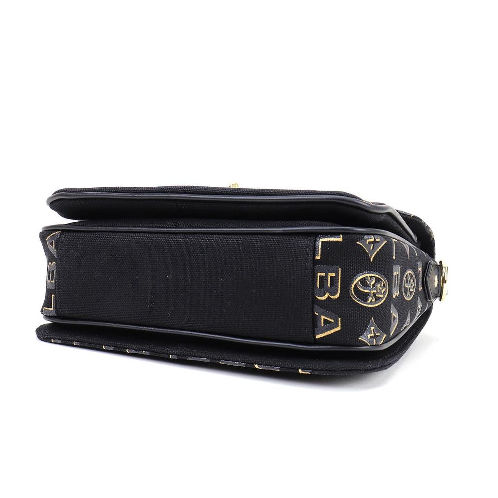 Castelbajac Cite Shoulder Bag with Handles No.89152 Black