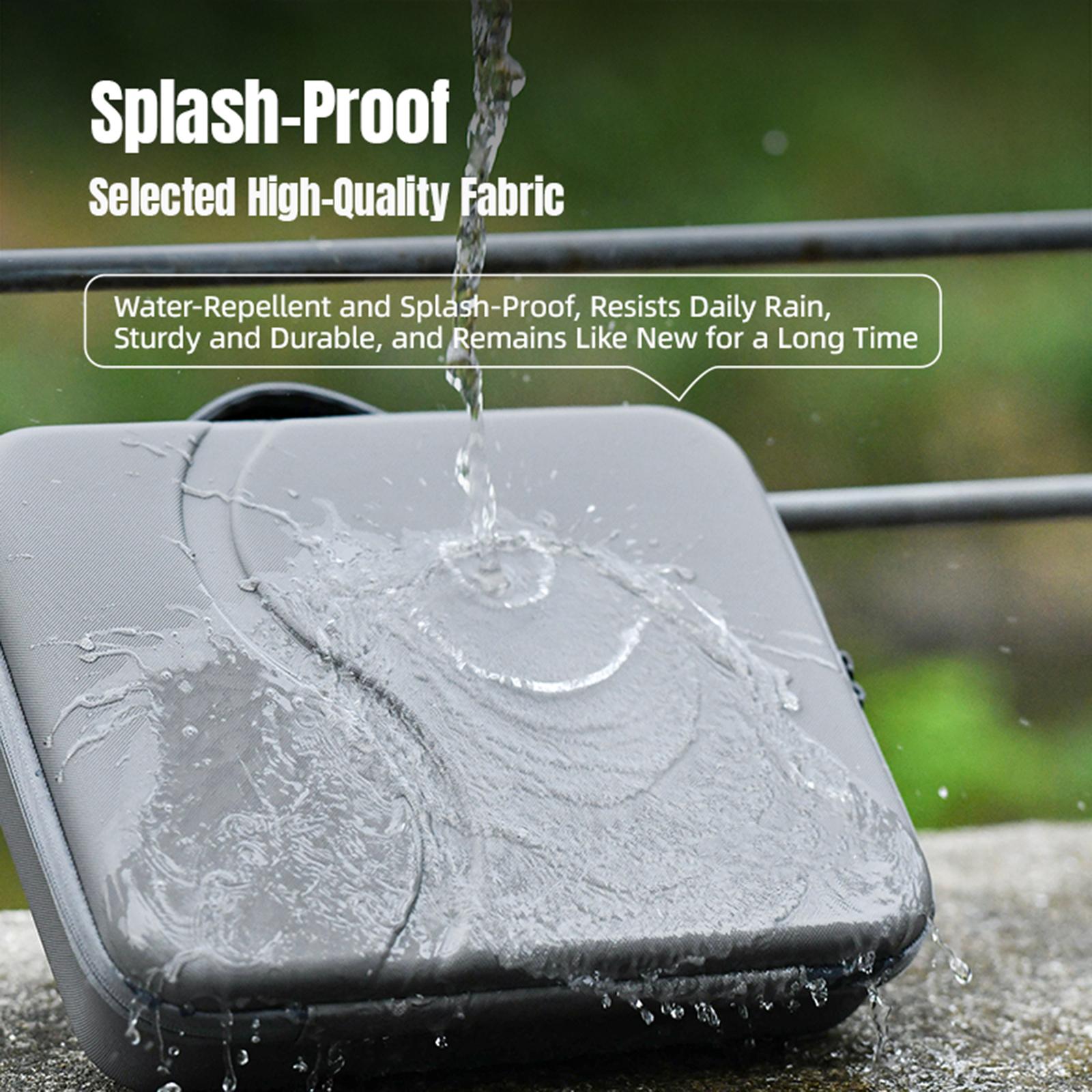 Per DJI Neo 2 Fly More Combo Borsa Portaoggetti Borsa a Spalla da Viaggio di Grande Capacità Scatola Portatile Ammortizzante per DJI Neo 2 grigio