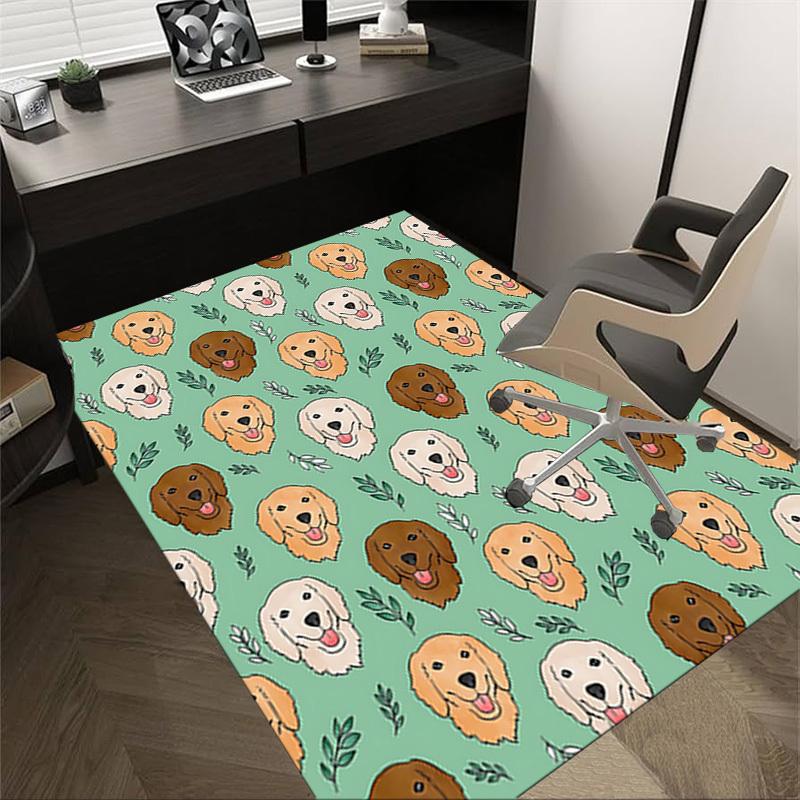 1PC Dogs Extra Large Non-Slip Floor carpet, Office, family, bedroom, Studio - Large Area Rug,Longlasting Material-K0362 60cm by 90cm
