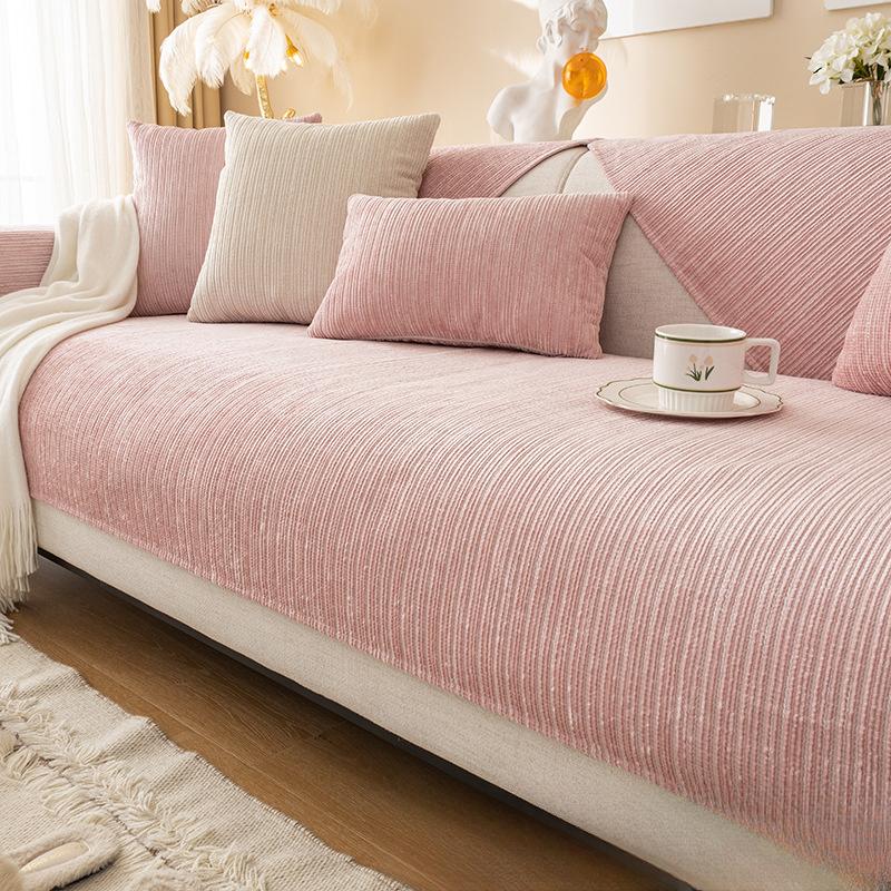 Sofa Cushion Light Luxury Modern Anti-Scratching High-End Four Seasons Universal Non-Slip Sofa Cover Towel Simple Seat Cushion Cloth