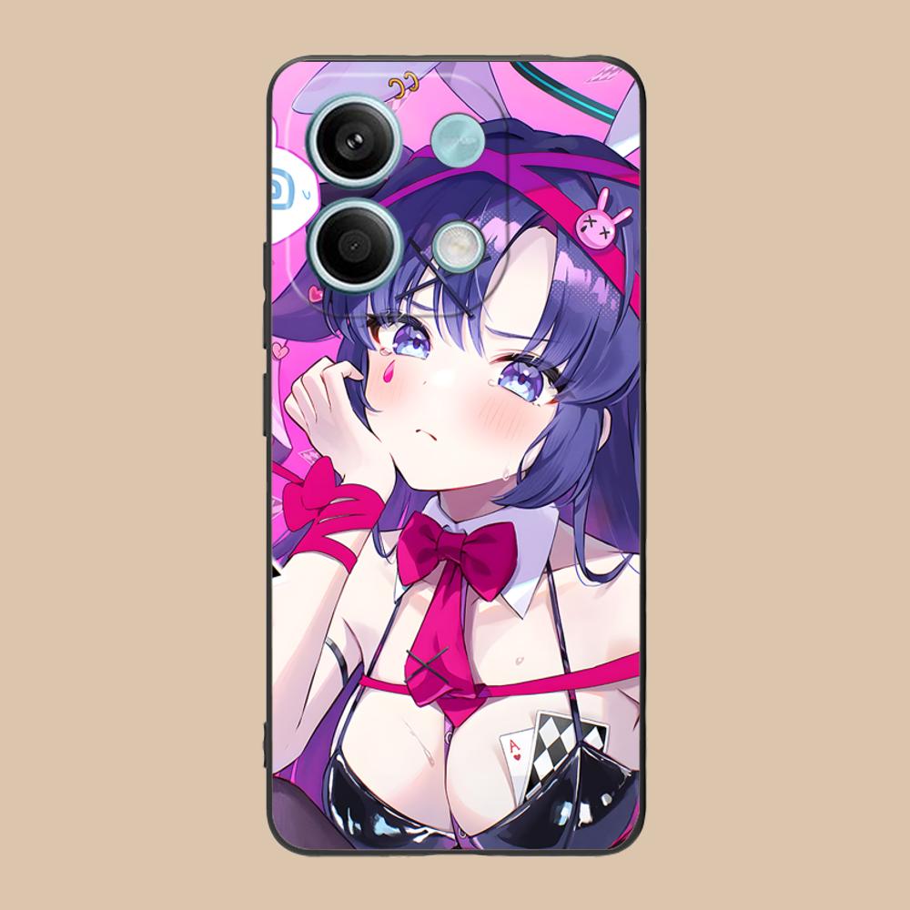 Blue Archive Yuuka Matte TPU Mobile Phone Case for POCO F8 F7 F6 F5 F4 F3 F2 Pro GT C75 C71 C65 C61 C40 Pro Ultra Colorful Cover