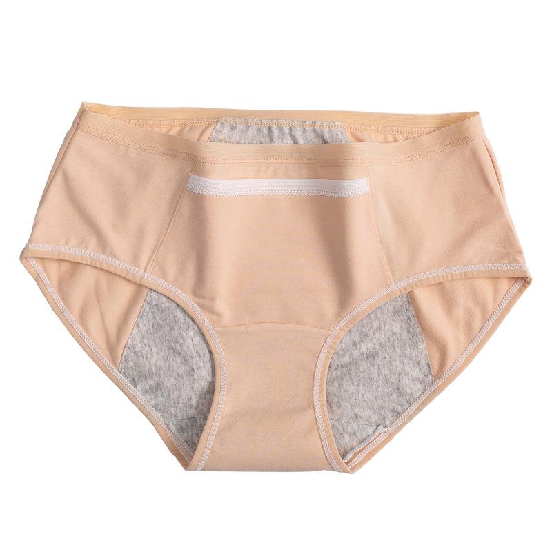 Women S Mid Waist Cotton Gusset Leakproof Period Panties