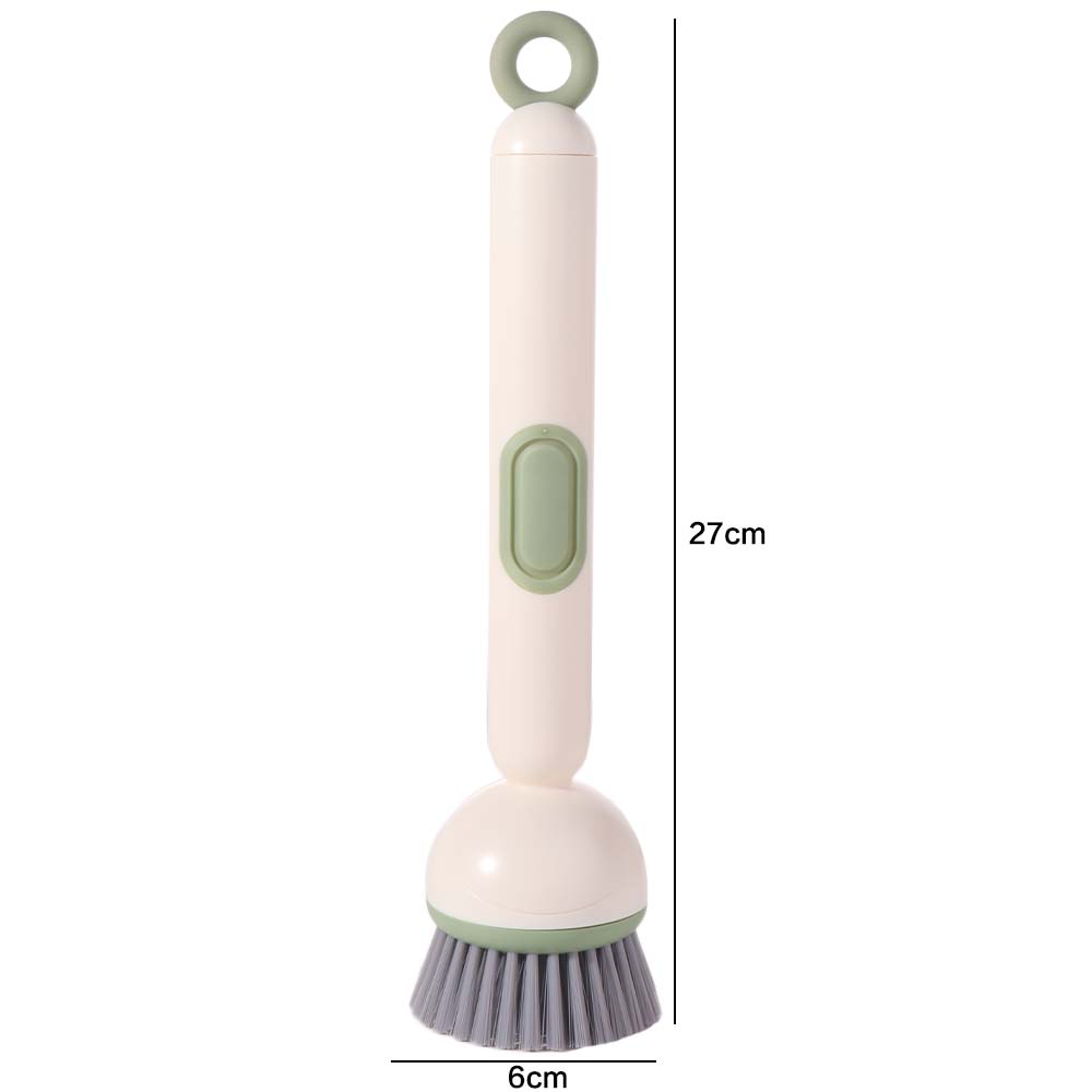 Hanging Kitchen Utensil Brush Rotatable Pot Scrubber Cleaning Tool Dish Brush Kitchen