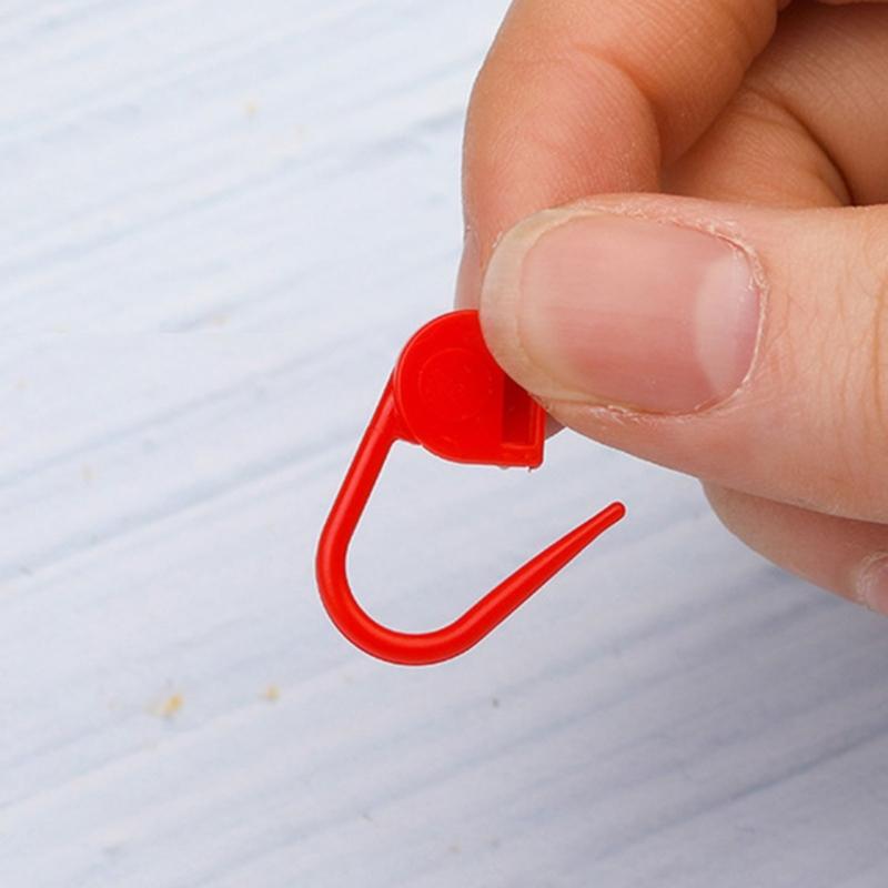 600/1500Pcs Stitching Markers with 20/75Pcs Large Eye Sewing Needle, Colorful Crochet Locking Markers Yarn Needle Set