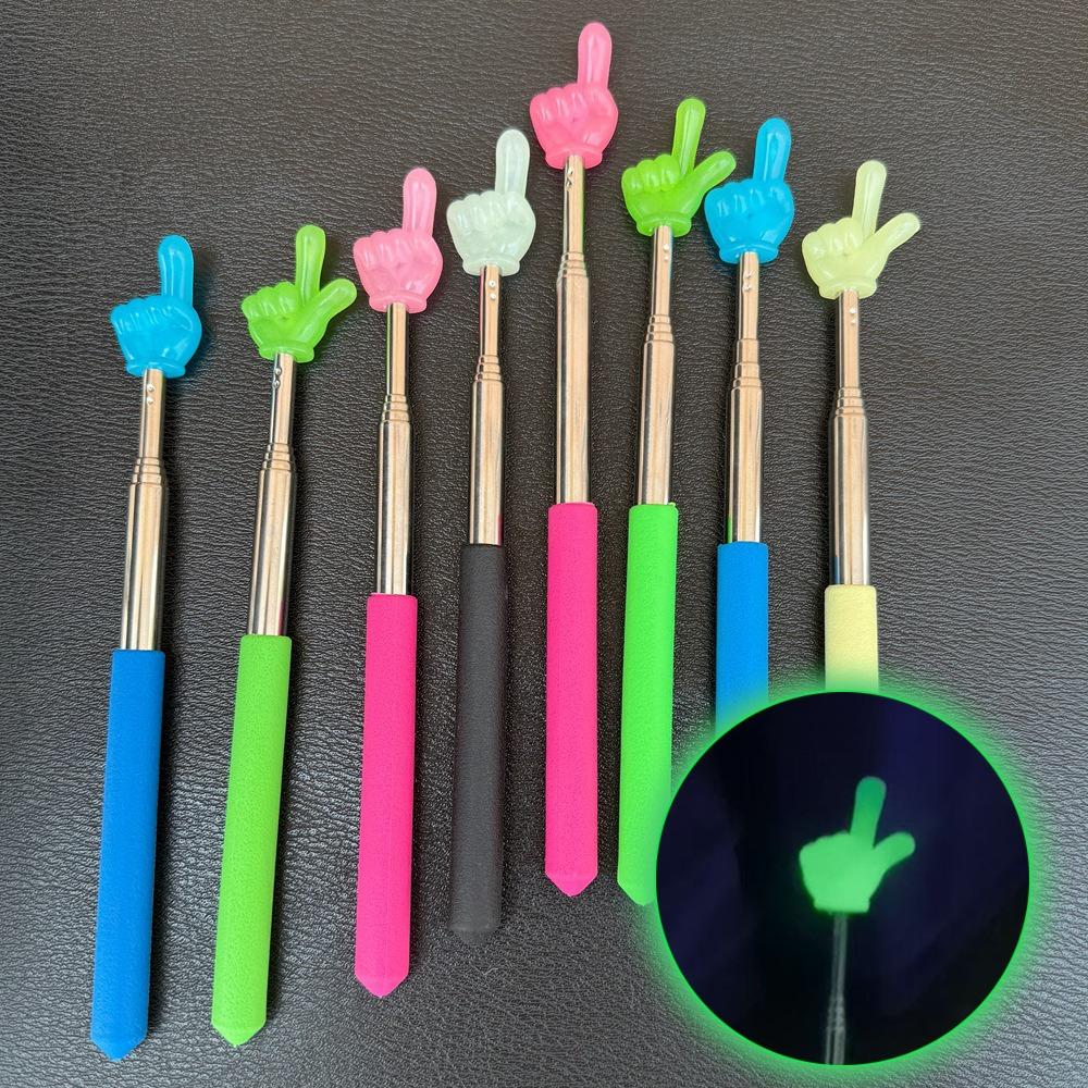 Finger Design Finger Reading Sticks Telescopic Rod Teaching Stick Teaching Pointer  Students