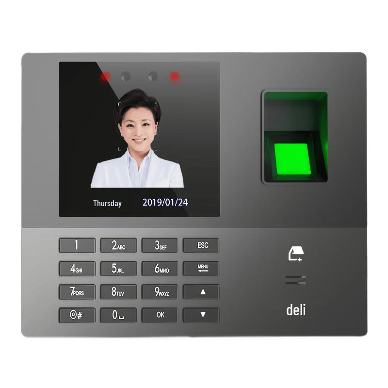 

Deli Smart Biometric Attendance System CN plug (adapter included)