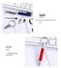 6-in-1 Multifunction Metal Ballpoint Pen with Touchscreen Stylus, Screwdriver, and Emergency Tool.