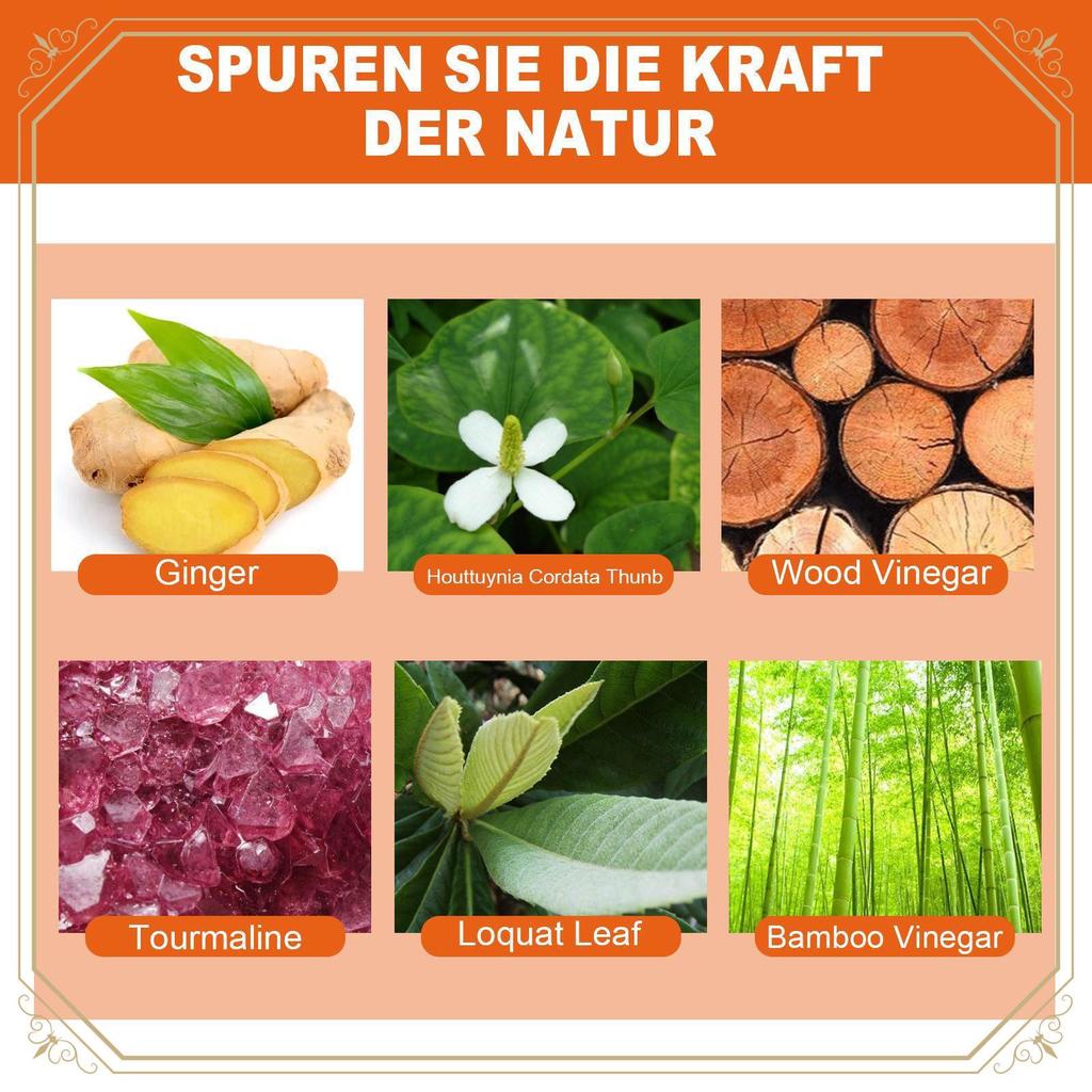 Plasturi pentru Picioare cu Ghimb BUPY - Ameliorează Umiditatea și Căldura | Autocolante pentru Îngrijirea Picioarelor | Pachet de 10 Cele Mai Vândute