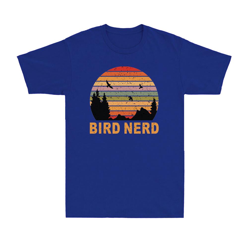 Retro Birding Bird Watching Nerd Bird Watcher Sunset Vintage Unisexs TShirt