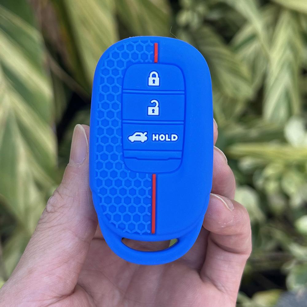 Silicone Car Key Case Soft Remote Cover Protector for HONDA CIVIC 11th Gen VE-1 Accord 2021 2022 Accord Vezel Pilot Freed CRV