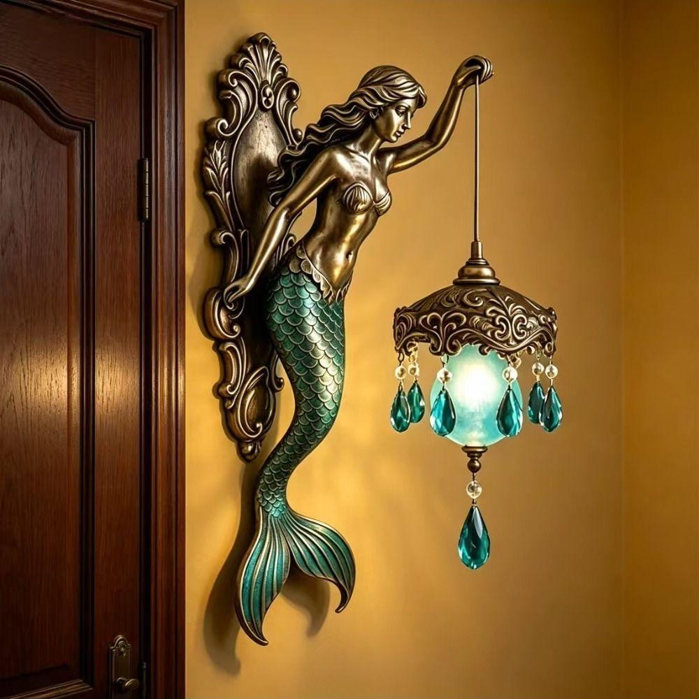 Resin Material Resin Wall Lamp Crystal Pendant Creative Wall Lamp Halloween Decoration
